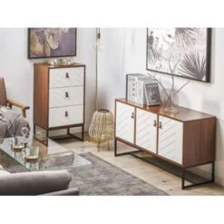 Beliani Commode NUEVA - Donkere Houtkleur Mdf 6 Beliani Commode NUEVA - Donkere Houtkleur Mdf -VIDAL Salle De Bain Winkel 0f58b9570822469fad91411894667bd4