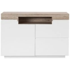 Beliani Sideboard MARLIN - Wit Mdf -VIDAL Salle De Bain Winkel 1000001555 0103