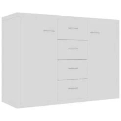 VidaXL Dressoir 88x30x65 Cm Spaanplaat Wit