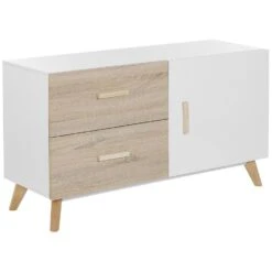 Beliani Sideboard FILI - Lichte Houtkleur Mdf