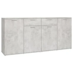 VidaXL Dressoir 160x36x75 Cm Spaanplaat Betongrijs