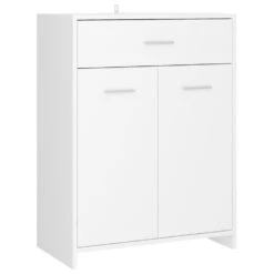 VidaXL Badkamerkast 60x33x80 Cm Bewerkt Hout Wit