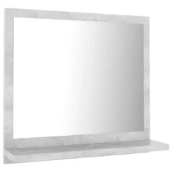 VidaXL Badkamerspiegel 40x10,5x37 Cm Spaanplaat Betongrijs