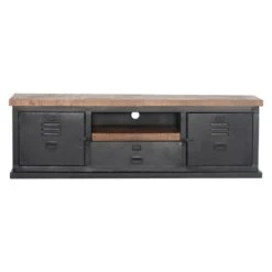 Giga Meubel Tv-meubel Mangohout - 160x40x50 - Jake