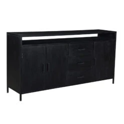 Livingfurn - Dressoir Kala Open 180 Cm - Mangohout