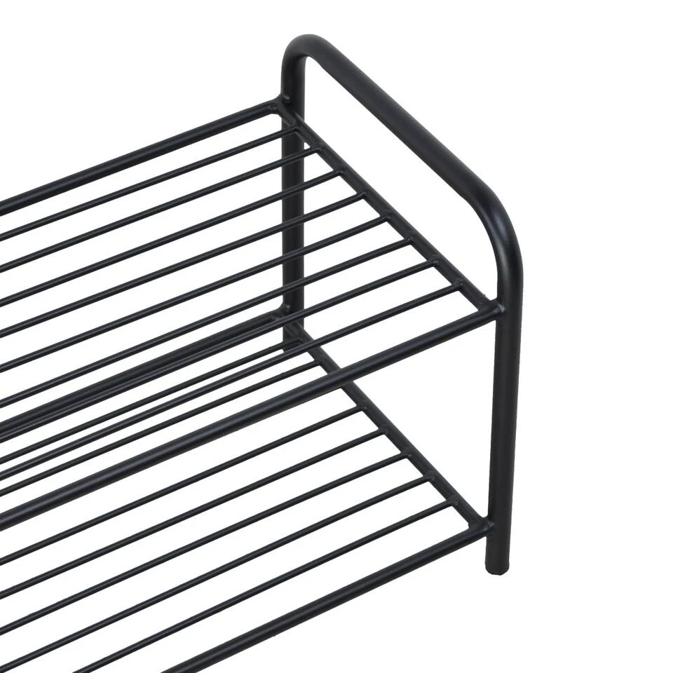 LOFT42 Lace Schoenenrek - Metaal - Zwart 2 LOFT42 Lace Schoenenrek - Metaal - Zwart - Afbeelding 2