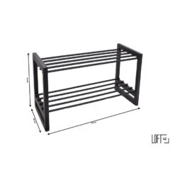 LOFT42 Hall Schoenenrek - Metaal - Zwart 7 LOFT42 Hall Schoenenrek - Metaal - Zwart -VIDAL Salle De Bain Winkel 1000032550 0103