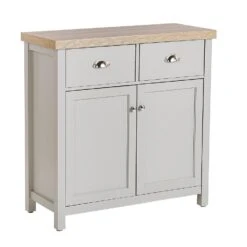 Beliani Sideboard CLIO - Grijs Spaanplaat -VIDAL Salle De Bain Winkel 1000038560 0102