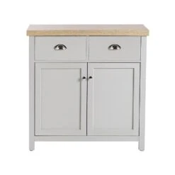Beliani Sideboard CLIO - Grijs Spaanplaat -VIDAL Salle De Bain Winkel 1000038560 0104