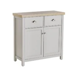 Beliani Sideboard CLIO - Grijs Spaanplaat