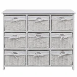 VidaXL Opbergkast Wit -VIDAL Salle De Bain Winkel 1000039861 0102