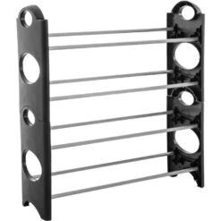 5Five Schoenenrek - Stapelbaar - 8 Paar Schoenen - 61 X 64 Cm