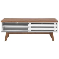 Beliani TV-kast TOLEDO - Wit Mdf 7 Beliani TV-kast TOLEDO - Wit Mdf -VIDAL Salle De Bain Winkel 1000047406 0103