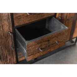 Giga Meubel - Dressoir Hardhout - 3-lades - 2-deurs - 150x40x90 - Lio -VIDAL Salle De Bain Winkel 1000047945 0102