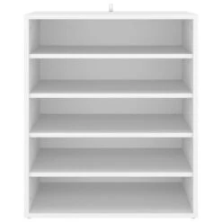 VidaXL Schoenenkast 60x35x70 Cm Spaanplaat Wit -VIDAL Salle De Bain Winkel 1000050608 0102