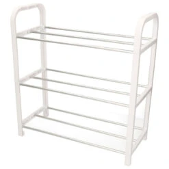 Arte R Schoenenrek - Wit - Metaal En Kunststof - 3-laags - 40 Cm