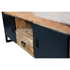 TV Meubel Birmingham 150cm - Mangohout - Bruin - Rechthoekig -VIDAL Salle De Bain Winkel 1000057123 0103