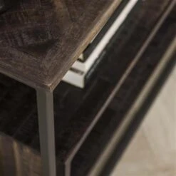 Hoyz - TV-meubel 160 - Teca Vine - Teakhout Brownwash -VIDAL Salle De Bain Winkel 1000059793 0102