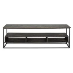 Hoyz - TV-meubel 160 - Teca Vine - Teakhout Brownwash