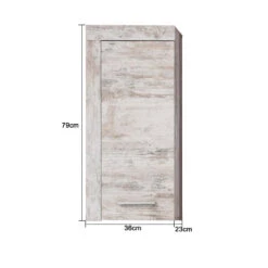 Hioshop Badkamerkast Cancun/BoomBad Mdf - Grenen Decor -VIDAL Salle De Bain Winkel 1000062780 0111