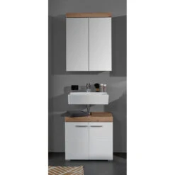 Hioshop Badkamer AmandaMandoBea Mdf - Wit