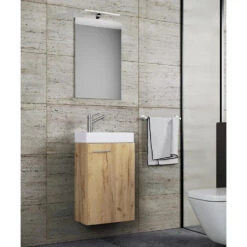 Hioshop Badkamer Slito Mdf - Wit -VIDAL Salle De Bain Winkel 1000062816 0110