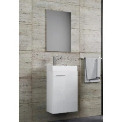 Hioshop Badkamer Victor Mdf - Wit -VIDAL Salle De Bain Winkel 1000062844 0110