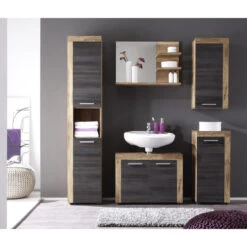 Hioshop Badkamerkast CancunBoom Mdf - Touchwood Decor -VIDAL Salle De Bain Winkel 1000062853 0111