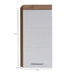 Hioshop Badkamerkast AmandaMando Mdf - Wit -VIDAL Salle De Bain Winkel 1000062899 0110