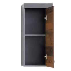 Hioshop Badkamerkast CancunIndy Mdf - Oud Houten Decor -VIDAL Salle De Bain Winkel 1000062924 0110