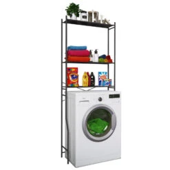 Hioshop Badkamerkast Tubas Mdf - Zwart