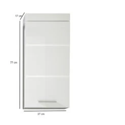 Hioshop Badkamerkast AmandaMando Mdf - Wit -VIDAL Salle De Bain Winkel 1000062969 0110