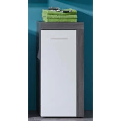 Hioshop Badkamerkast MiamiMaine Mdf - Wit -VIDAL Salle De Bain Winkel 1000062986 0110