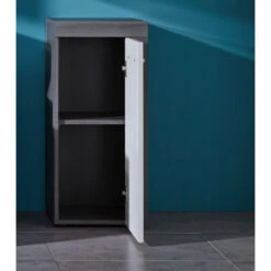 Hioshop Badkamerkast MiamiMaine Mdf - Wit -VIDAL Salle De Bain Winkel 1000062986 0111