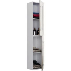 Hioshop Badkamerkast VCB6 Mdf - Wit