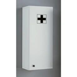 Hioshop Badkamerkast Medasa Mdf - Wit -VIDAL Salle De Bain Winkel 1000064426 0110