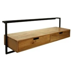 Giga Meubel Zwevend Tv-Meubel - 120x35x45cm - Acaciahout