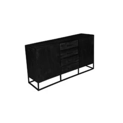 Dressoir Florence 210cm - Mangohout - Bruin - Rechthoekig -VIDAL Salle De Bain Winkel 1000068381 0103