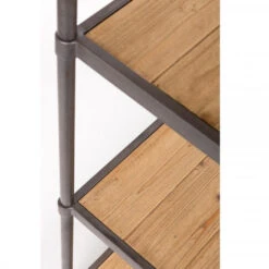 Giga Meubel Wandkast Hout - 39x100x184cm - Opbergkast - Kast Simon -VIDAL Salle De Bain Winkel 1000068530 0103