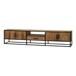 TV Meubel San Antonio 240cm - Mangohout - Bruin - Rechthoekig -VIDAL Salle De Bain Winkel 1000069348 0103