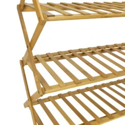 QUVIO Schoenenrek 4 Laags - Bamboe -VIDAL Salle De Bain Winkel 1000071798 0103