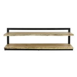 Industrieel TV-Meubel Molly Acaciahout - 180x180x55 Cm - Hout - Bruin