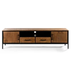 Giga Meubel Tv-Meubel Acaciahout 180cm - Bruin - Kast Rachel