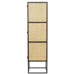 Puur Guuji Kast Hoog - Hout - Bruin