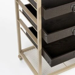 Puur Boras Kast Op - Hout - Zwart -VIDAL Salle De Bain Winkel 1000074185 0102