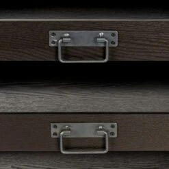 Puur Boras Kast Op - Hout - Zwart -VIDAL Salle De Bain Winkel 1000074185 0103