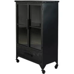 Puur Skåre Kast Klein - Hout - Zwart