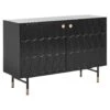 Beliani Sideboard ADANTE - Zwart Mdf