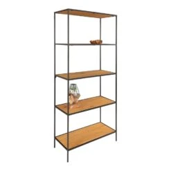 Giga Meubel Wandkast Bruin - 5 Planken - MDF - Kast Vita