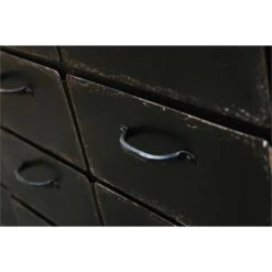 Rootsmann 16 Ladekast Zwart - Dressoir Metaal & Hout - Metaal -VIDAL Salle De Bain Winkel 1000081584 0103